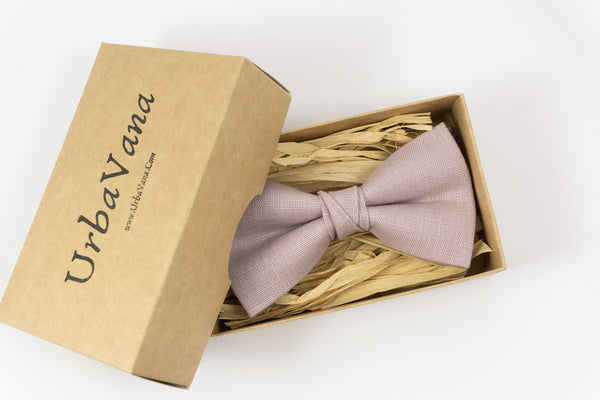 Pale Purple groomsmen bow tie or necktie for your weddings