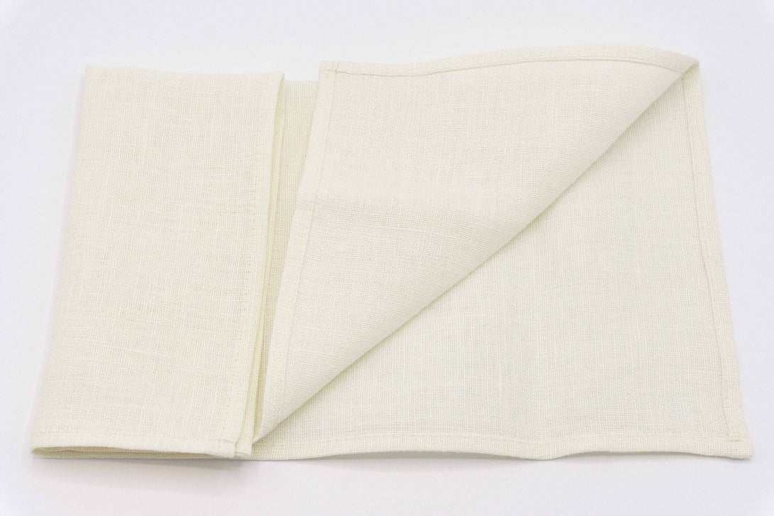 Champagne color linen ties for men