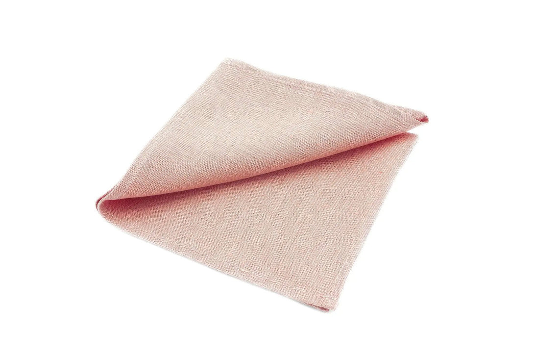 Dusty pink handmade linen mens bow ties / Classic wedding bow ties for groomsmen proposal gift