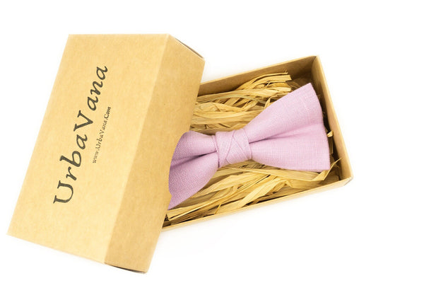 Light Purple wedding bow tie for groomsmen gifts