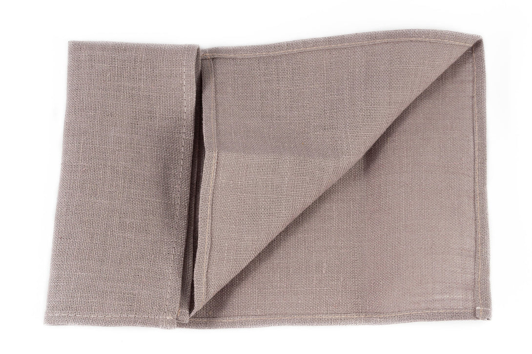 Dark Mauve pocket square or handkerchief for men available with matching bow tie or necktie for man