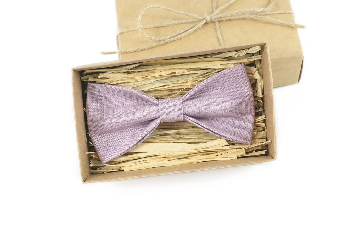 Pale purple color groomsmen or best men ties for weddings / Pre wedding gift ideas