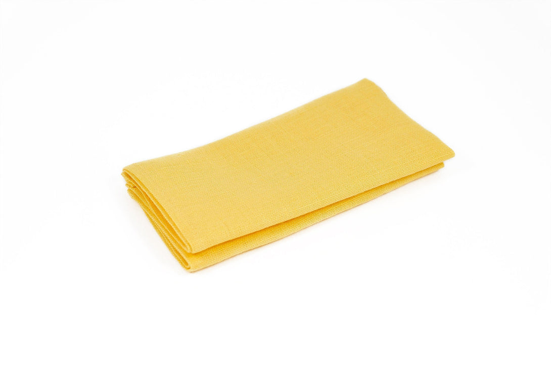 Yellow color ties for wedding - mens neckties