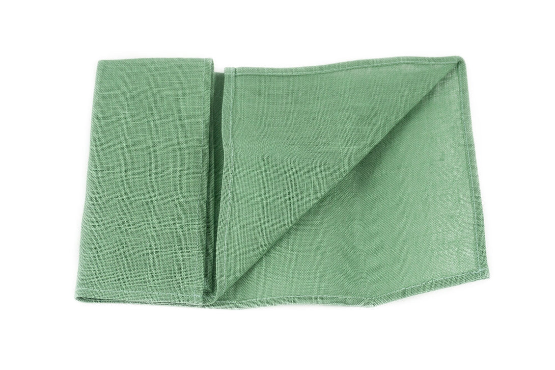 Sage green wedding necktie for groomsmen or boyfriend gift