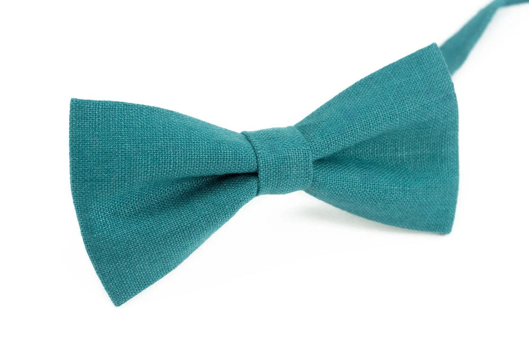 Oasis color pre-tied ties for men / Daddy and son bow ties for fathers day gift