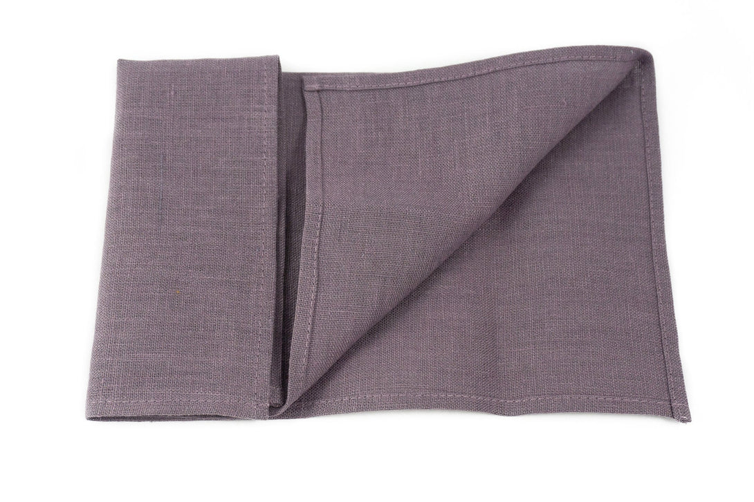 Dusty purple pre-tied butterfly bow ties for men and toddler baby boys available with matching pocket square or suspenders / Necktie for men