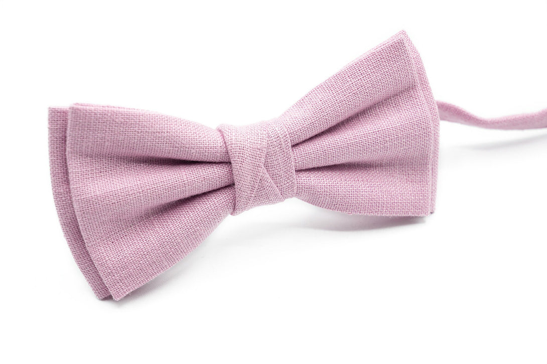 Light Purple pre-tied butterfly bow ties for men and boys available with matching pocket square or suspenders / Light Purple neckties