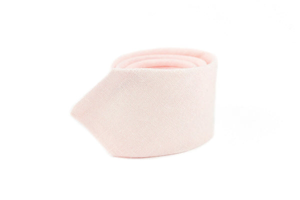 Blush pink best mens ties and wedding necktie for groomsmen gift