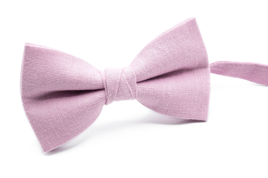 Custom color groomsmen bow tie for boho or summer wedding ideas / Light Purple, Pale purple or Lavender bow ties for man