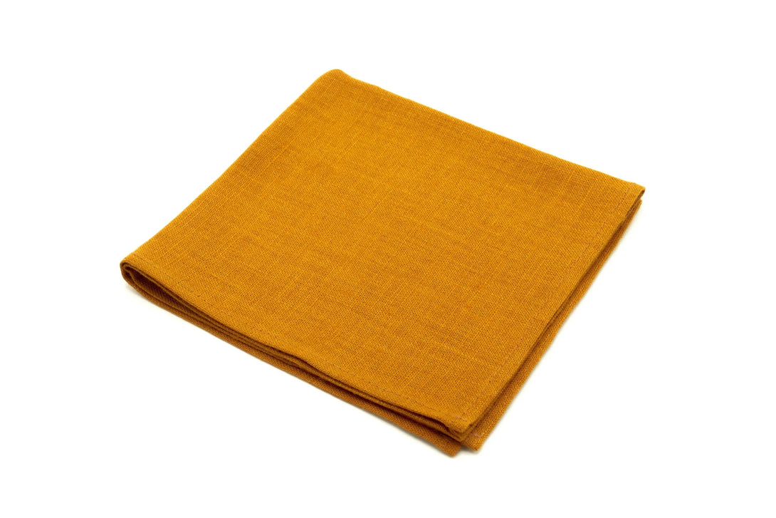 Mustard color linen men's wedding bow ties available with matching pocket square or Y back suspenders / Mustard color bow ties for men